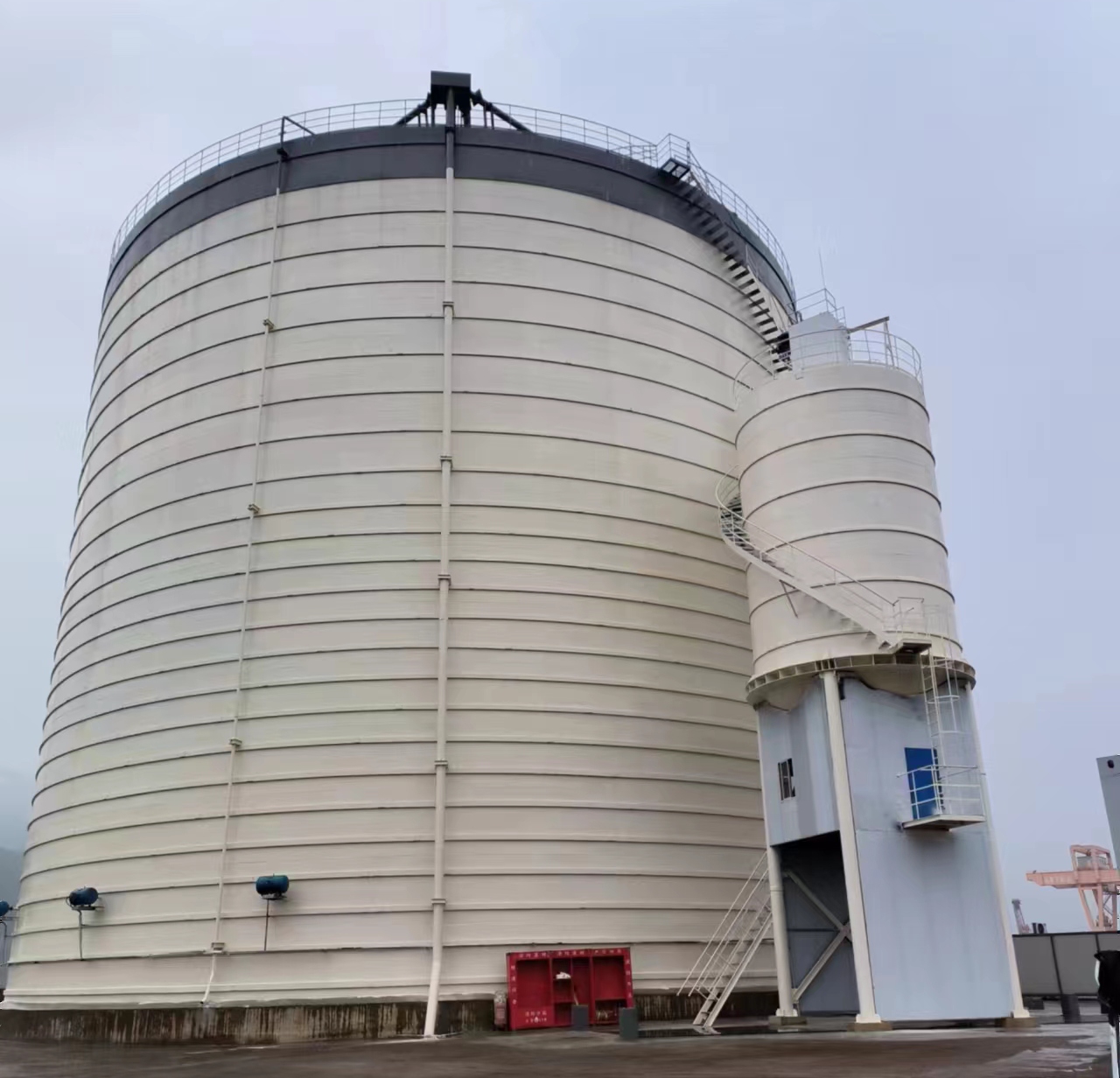 奉贤10万吨水泥钢板库