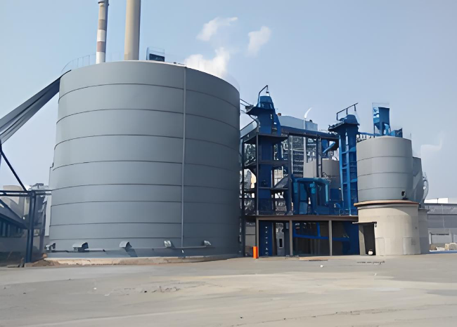 奉贤1万吨钢板仓