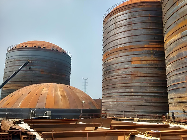 奉贤焦粉钢板仓